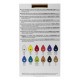 Pebeo Vitrail Stained Glass Paint 12 x 20ml Bottles Solvent Based Craft 757421